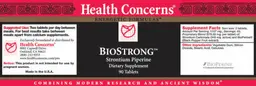 Label for BioStrong