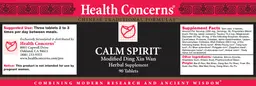 Label for Calm Spirit