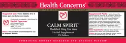 Label for Calm Spirit