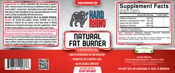 Label for Natural Fat Burner