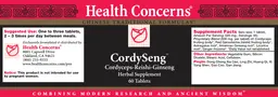 Label for CordySeng