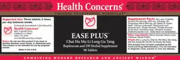 Label for Ease Plus