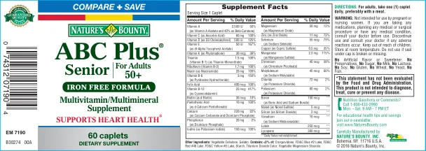 Label for ABC Plus Senior