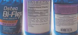 Label for Osteo Bi-Flex Triple Strength MSM with D3