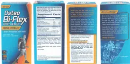 Label for Osteo Bi-Flex Triple Strength