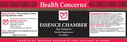 Label for Essence Chamber