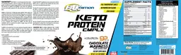Label for Keto Protein Cmplx Chocolate Madness