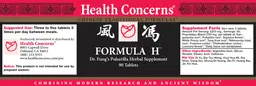 Label for Formula H