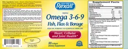 Label for Triple Omega 3-6-9