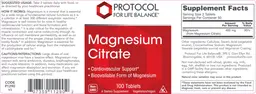 Magnesium Citrate