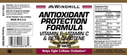Label for Antioxidant Protection Formula