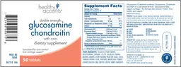 Label for Double Strength Glucosamine Chondroitin With MSM