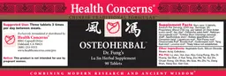 Label for Osteoherbal