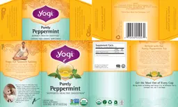 Label for Purely Peppermint
