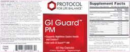 Label for GI Guard PM