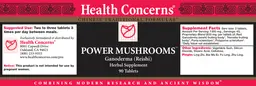 Label for Power Mushrooms