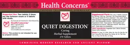 Label for Quiet Digestion