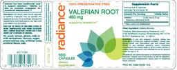 Label for Valerian Root