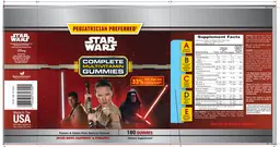 Label for Complete Multivitamin Gummies