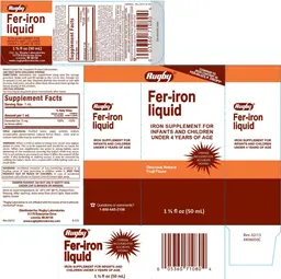 Fer-iron Liquid Delicious Natural Fruit Flavor