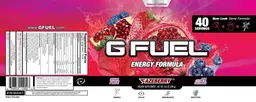 Label for G Fuel Fazeberry