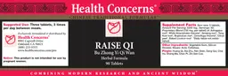 Label for Raise Qi