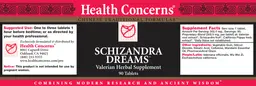 Label for Schizandra Dreams