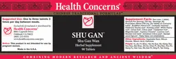 Label for Shu Gan