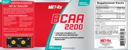 Label for BCAA 2200