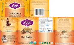 Label for Chai Rooibos