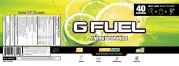 Label for G Fuel Lemon Lime