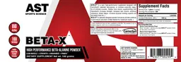 Label for Beta-X
