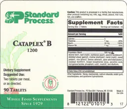 Label for Cataplex B