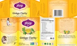 Label for Ginkgo Clarity