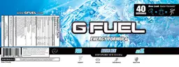 Label for G Fuel Blue Ice