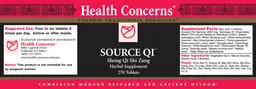 Label for Source QI