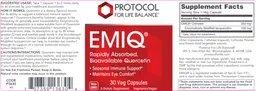 Label for EMIQ