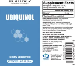 Label for Ubiquinol