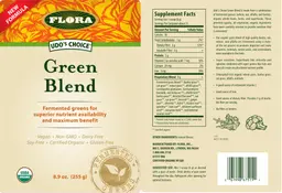 Label for Green Blend