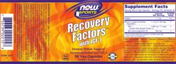 Label for Recovery Factors With IGF-1