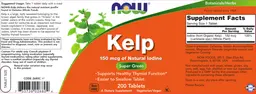 Label for Kelp