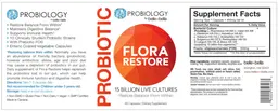 Label for Flora Restore