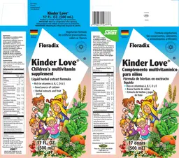 Label for Kinder Love