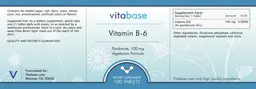 Vitamin B-6 100 mg