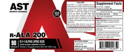 Label for R-ALA 200