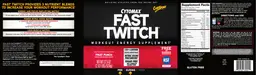Label for Cytomax Fast Twitch Fruit Punch