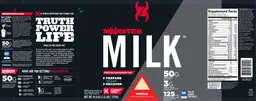 Label for Monster Milk Vanilla