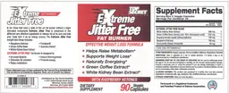 Label for Extreme Jitter Free Fat Burner