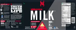 Label for Monster Milk Banana