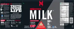 Label for Monster Milk Cookies 'N Creme